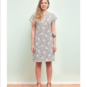 NWT Winter Water Factory High Seas T-shirt dress